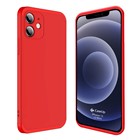 CaseUp Apple iPhone 12 Kılıf Triple Deluxe Shield Kırmızı